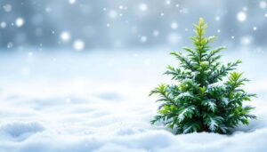 La pianta sempreverde che non teme neve né gelo: cresce anche a zero gradi