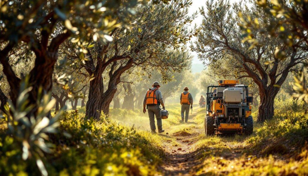I diversi costi di raccolta delle olive tra raccolta con agevolatori elettrici o pneumatici o con scuotitore