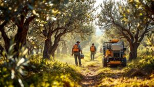 I diversi costi di raccolta delle olive tra raccolta con agevolatori elettrici o pneumatici o con scuotitore