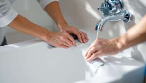 Come togliere il silicone dalle superfici del bagno