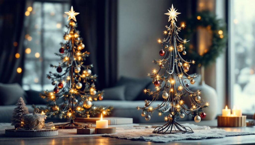 Gli alberi di Natale in metallo Maisons du Monde sono così graziosi che è partita la corsa per l'acquisto, vanno a ruba