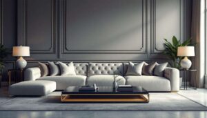 Divani e arredi da sogno nel servizio fotografico pubblicato sul nuovo Living Design Issue